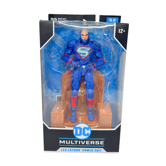 McFarlane DC Multiverse Justice League Darkseid War Lex Luthor Power Suit Figure