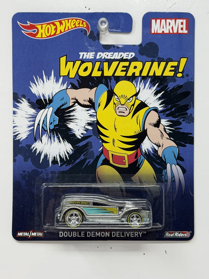 Hot Wheels Marvel Wolverine Double Demon Delivery 1:64 Real Riders