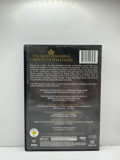 WWE Most Powerful Families in Wrestling (DVD) WWE Wrestling