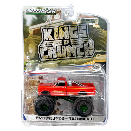 Greenlight Kings of Crunch Chevrolet C-10 Texas Tumbleweed CHASE 1:64 Diecast