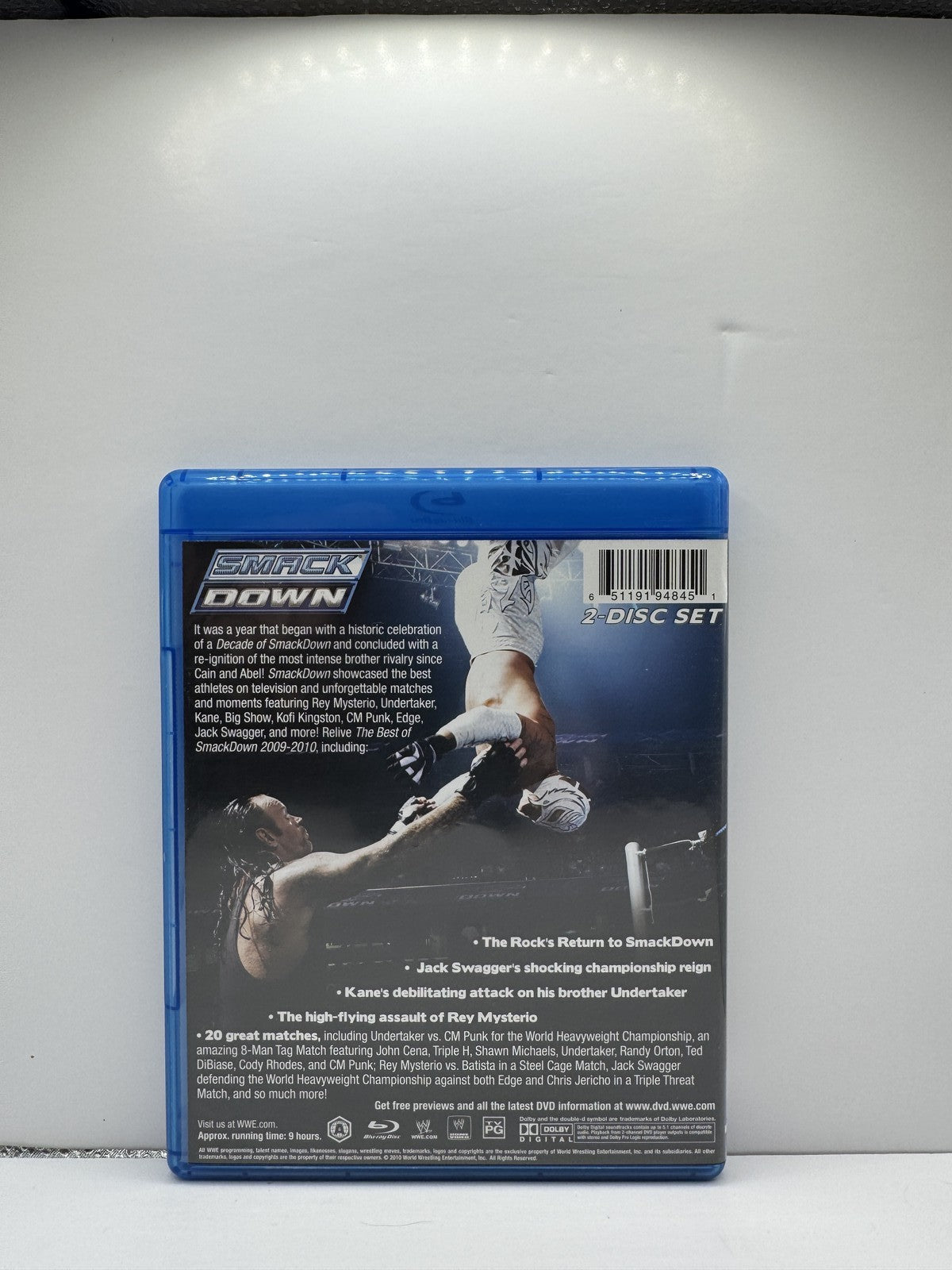 SmackDown Best of 2009-2010 (Blu-ray) WWE Wrestling
