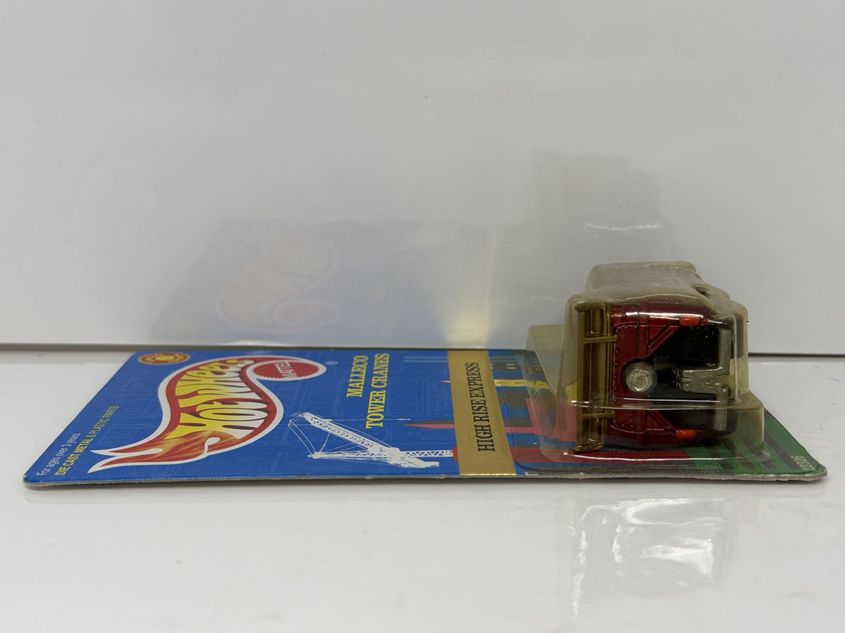 Hot Wheels Malleco Tower Cranes High Rise Express VW Drag Bus 1:64 Diecast