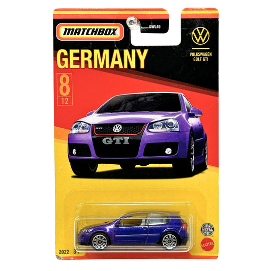 Matchbox Germany Volkswagen Golf GTI 1:64 Diecast