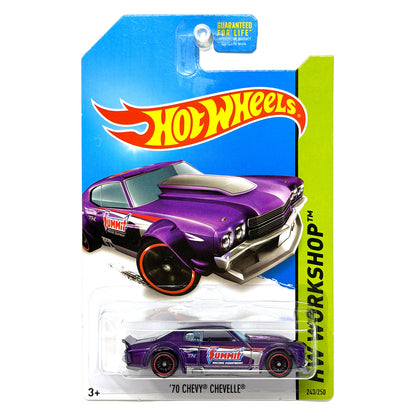 Hot Wheels Super Treasure Hunt 1970 Chevy Chevelle Performance 1:64 Diecast STH