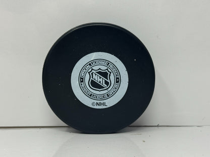 Chris Simon Washington Capitals Signed NHL Autograph Puck Silver Auto