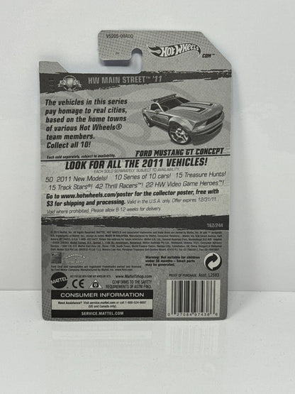 Hot Wheels Main Street Ford Mustang GT Concept 1:64 Diecast Factory Sealed