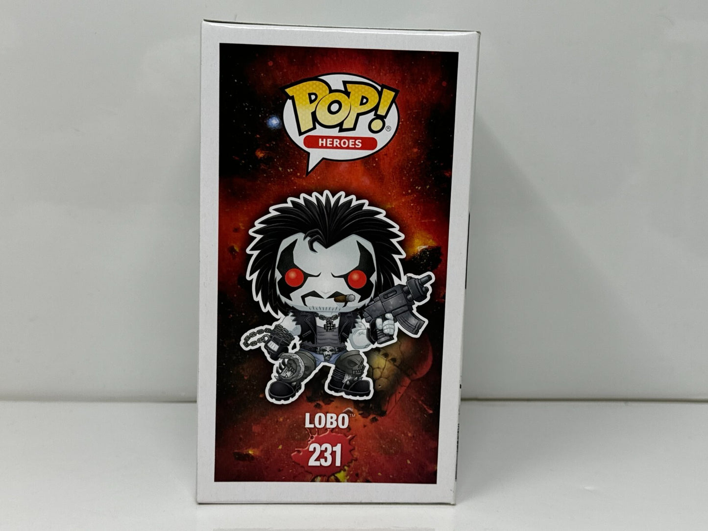 Funko Pop! Heroes DC Super Heroes #231 Lobo PX Previews Vinyl Figure