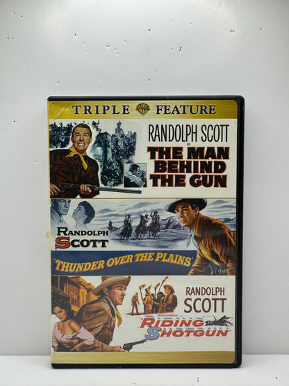 Randolph Scott Triple Feature (DVD) Western