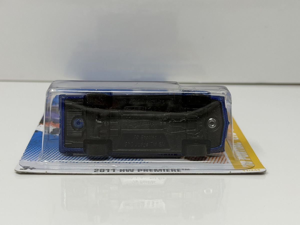 Hot Wheels 2011 HW Premiere 1970 Pontiac GTO Judge 1:64 Diecast Blue