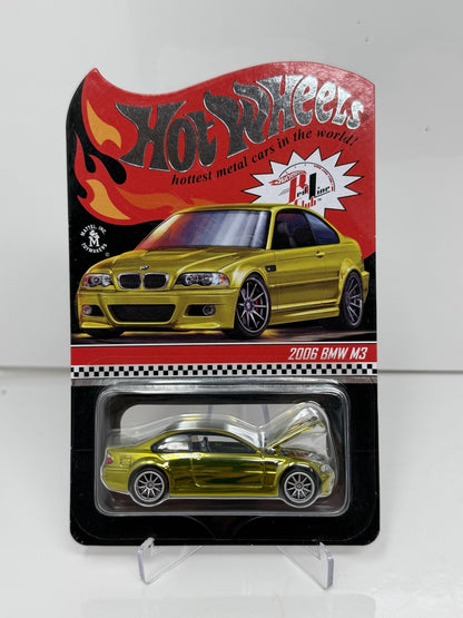 Hot Wheels RLC Red Line Club 2006 BMW M3 1:64 Diecast 11687/20000