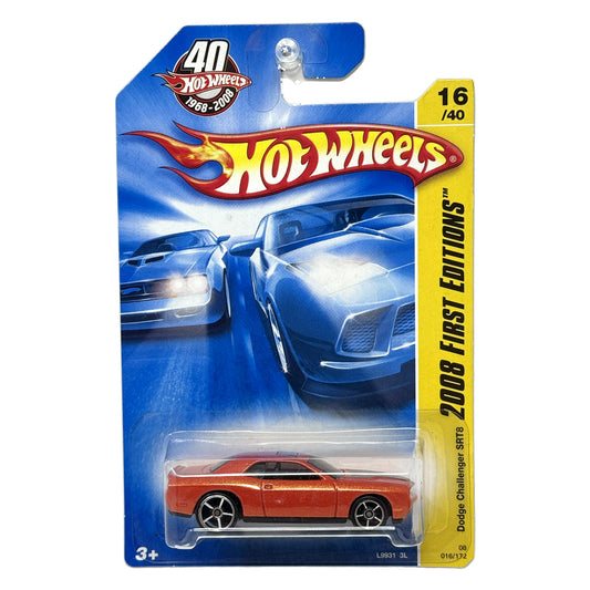 Hot Wheels First Editions Dodge Challenger SRT8 1:64 Diecast Orange