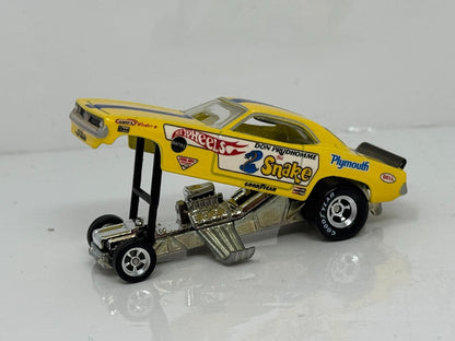 Hot Wheels Premium Team Transport 1972 Plymouth Cuda Funny Car 1:64 Diecast