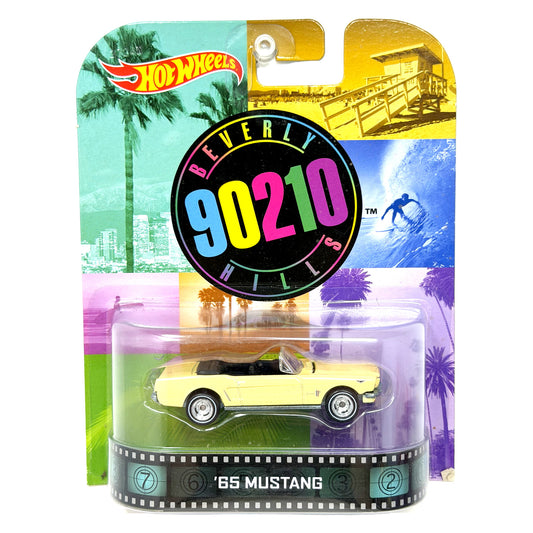 Hot Wheels Retro Entertainment Beverly Hills 90210 '65 Ford Mustang 1:64 Diecast
