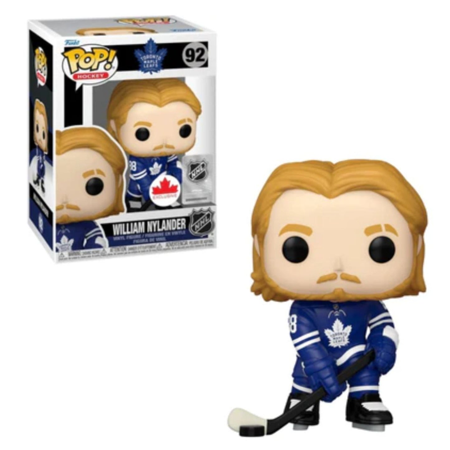 Funko Pop! Hockey William Nylander #92 Toronto Maple Leafs Vinyl Figure