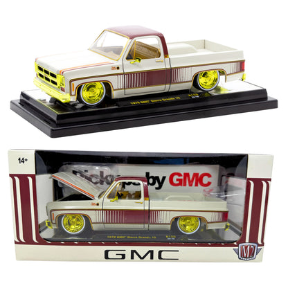 M2 Machines 1976 GMC Sierra Grande 15 Pickup Truck CHASE 1:24 Diecast