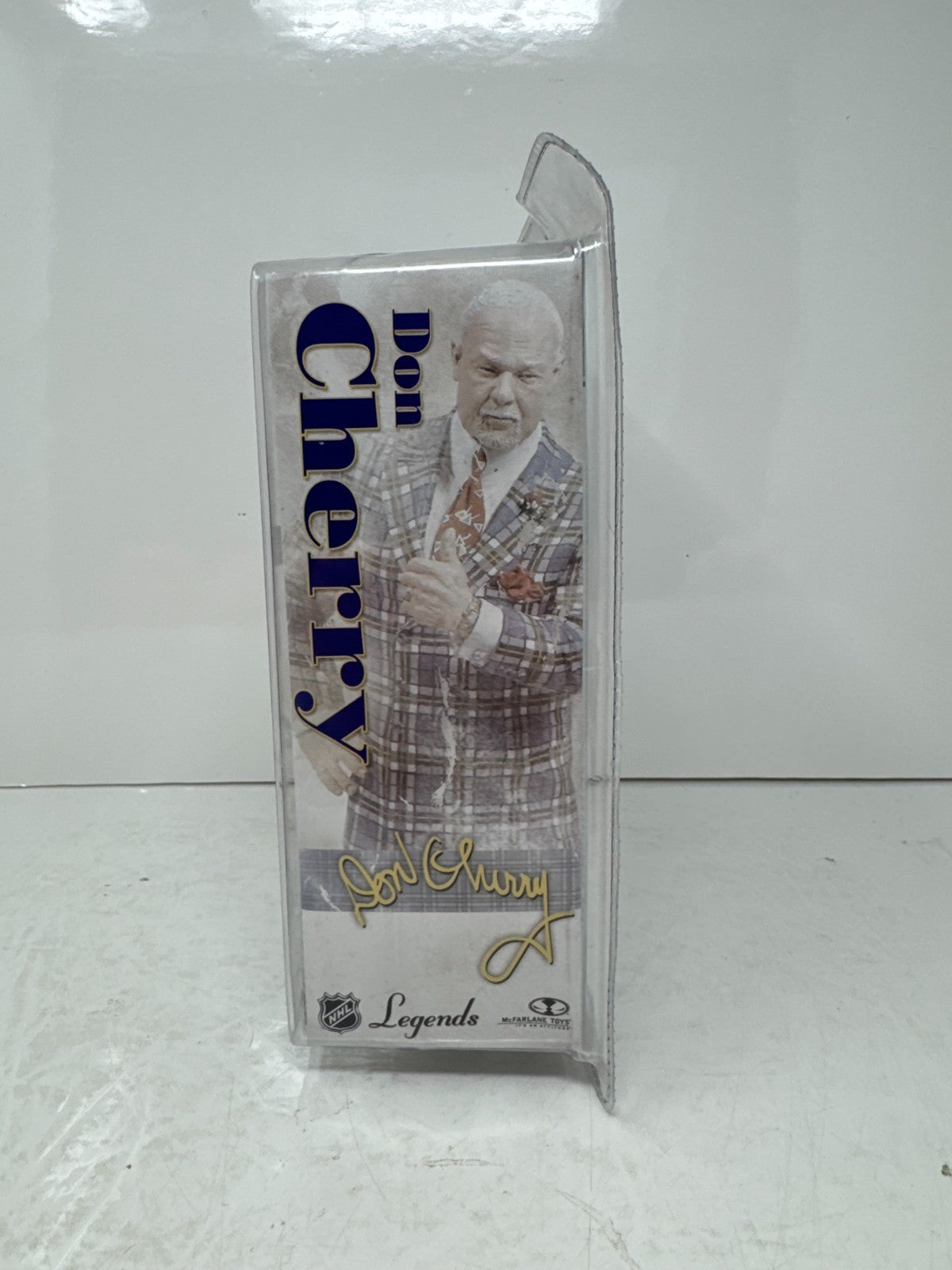 McFarlane NHL Don Cherry Legends Series 3 Figure with Blue