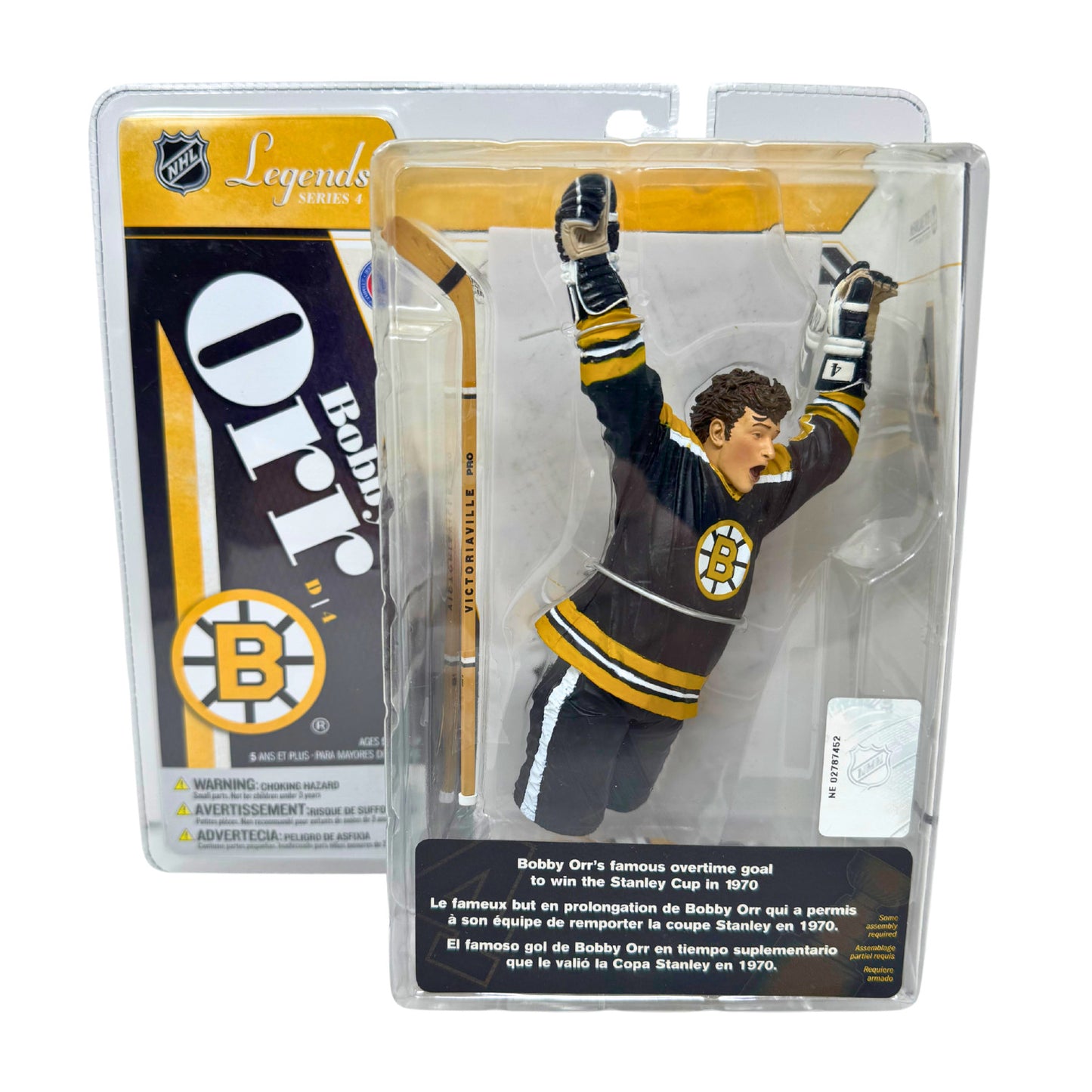 McFarlane NHL Bobby Orr Boston Bruins Legends Series 4 Figure
