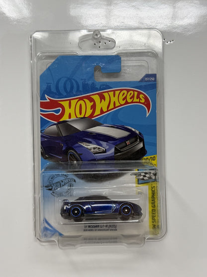 Hot Wheels Super Treasure Hunt 17 Nissan GT-R Speed Graphics 1:64 Diecast STH