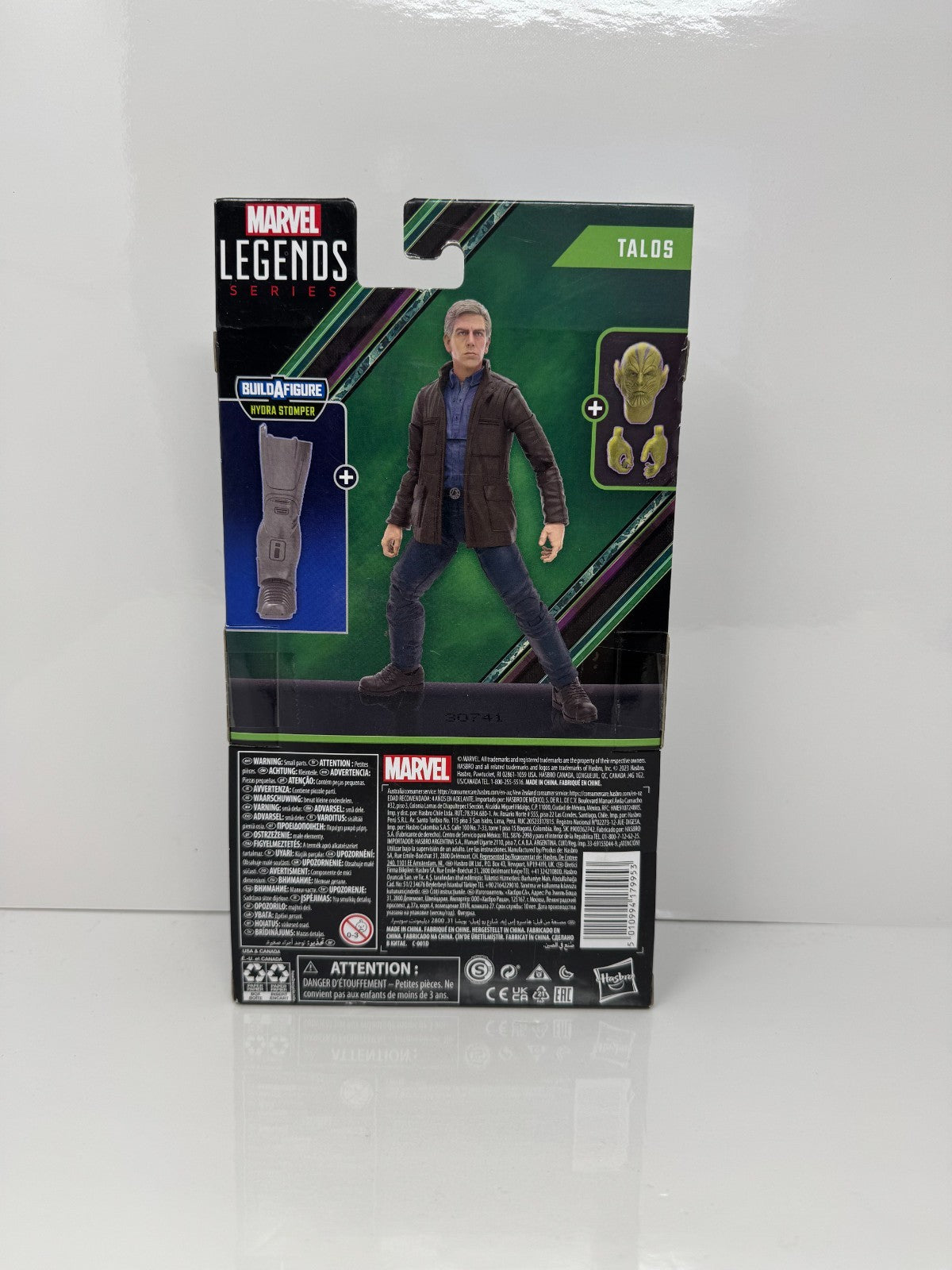 Marvel Legends Secret Invasion Talos Action Figure w/ Hydra Stomper BAF Piece