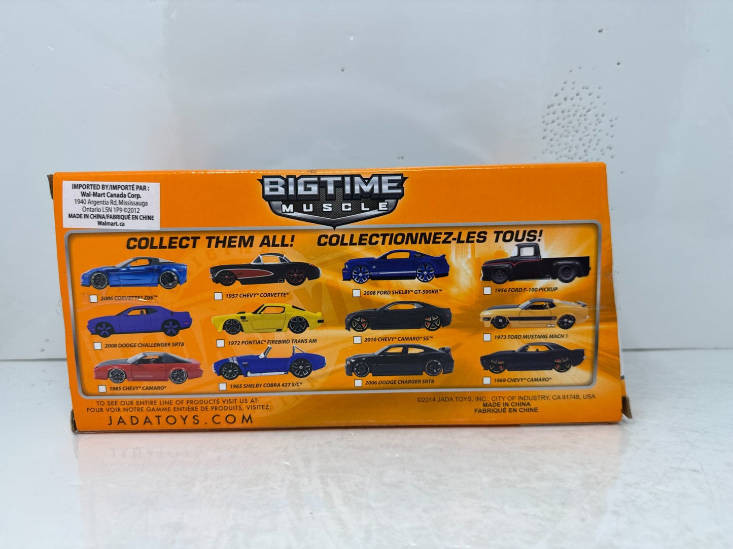 Jada Bigtime Muscle 2006 Chevy Corvette Z06 1:24 Diecast