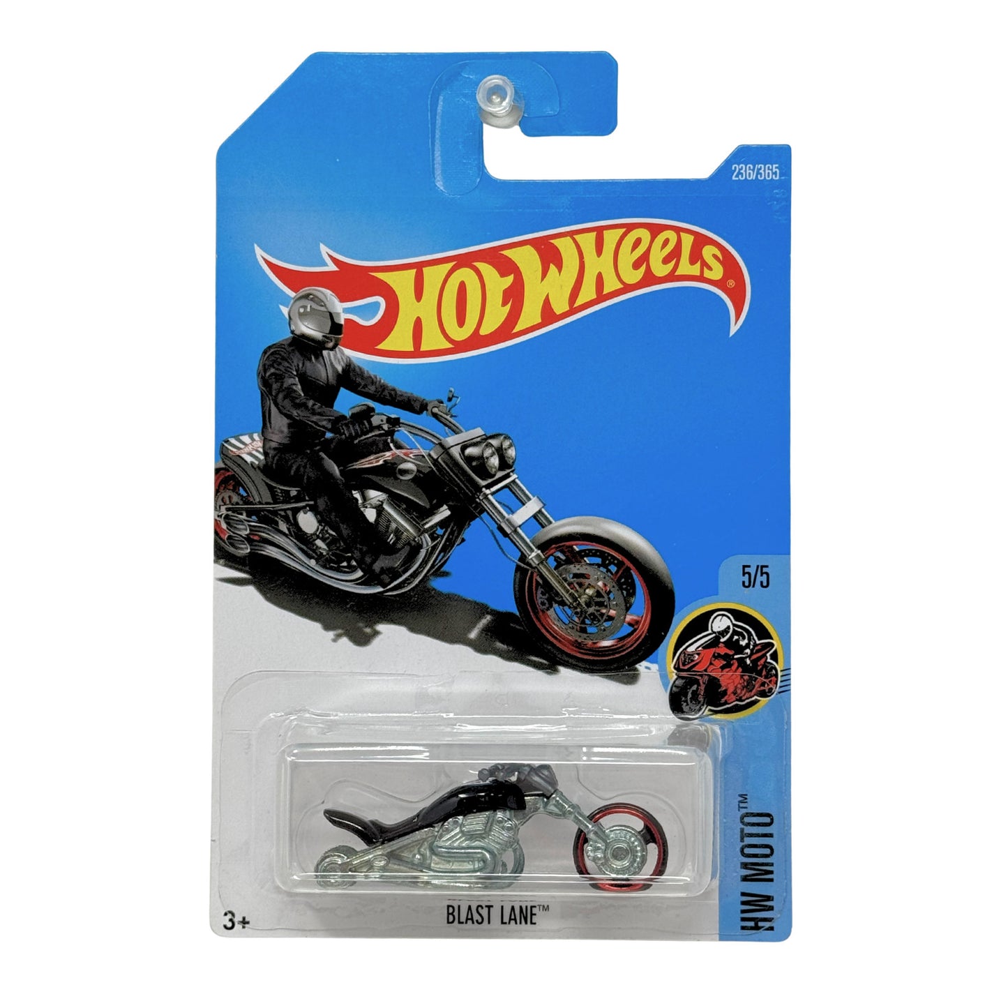 Hot Wheels HW Moto Blast Lane 1:64 Diecast ERROR MISSING WHEEL