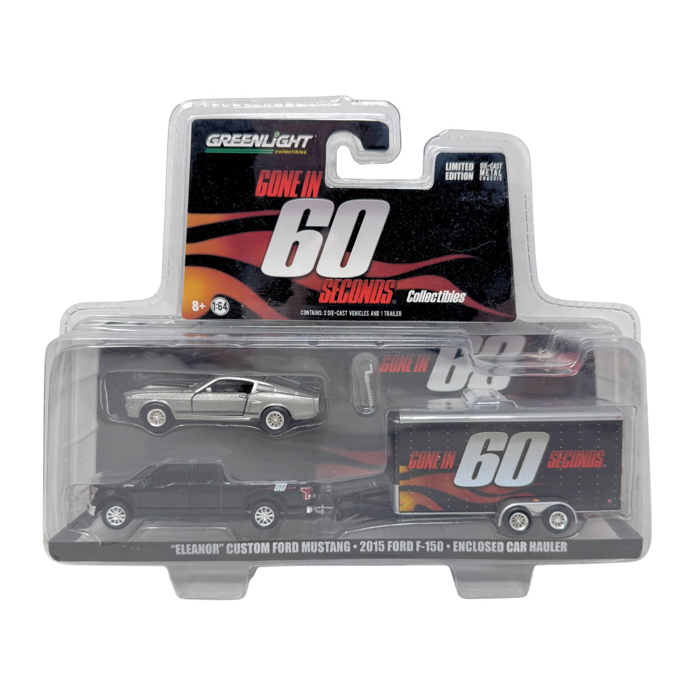 Greenlight Hollywood Gone in 60 Seconds Eleanor Custom Ford Mustang 1:64 Diecast