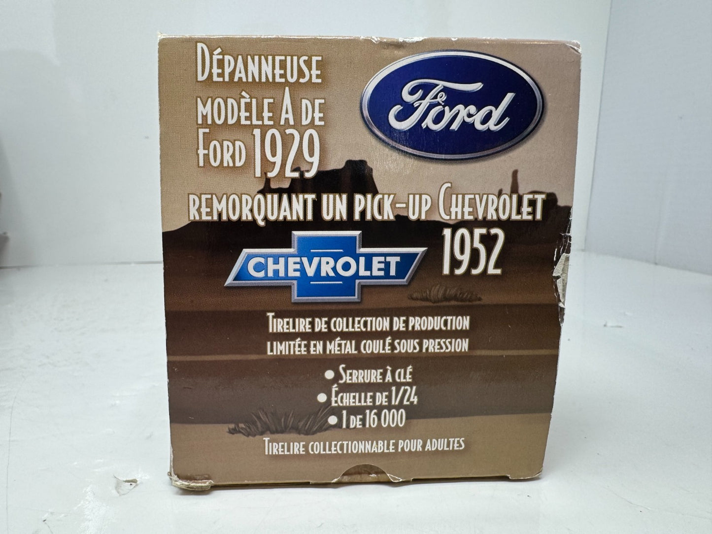 Liberty Classic Canadian Tire 1929 Ford Model A & 1952 Chevy Pickup 1:24 Diecast