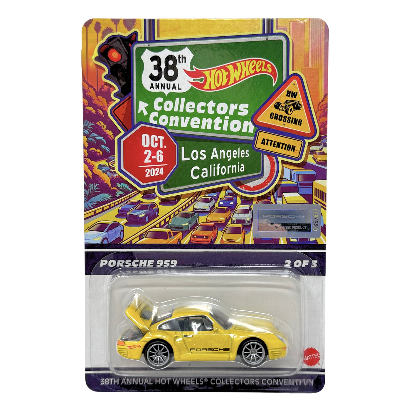 Hot Wheels 38th Collectors Convention Porsche 959 1:64 Diecast
