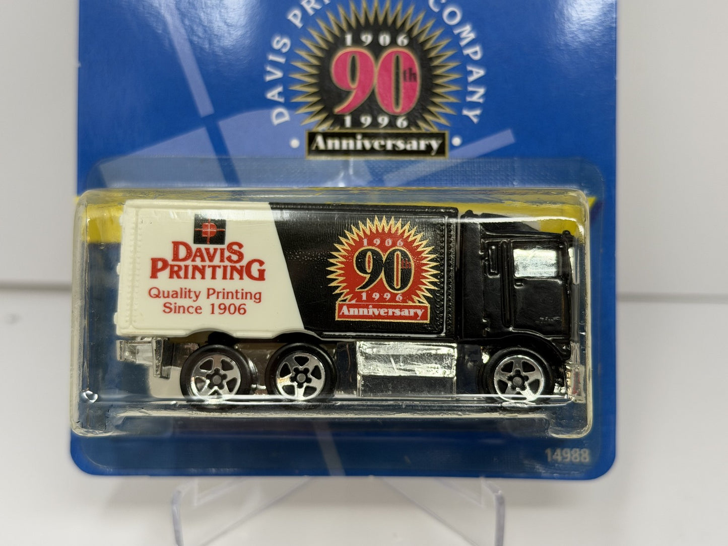Hot Wheels Davis Printing 90th Anniversary Hiway Hauler 1:64 Diecast