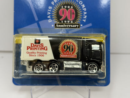 Hot Wheels Davis Printing 90th Anniversary Hiway Hauler 1:64 Diecast