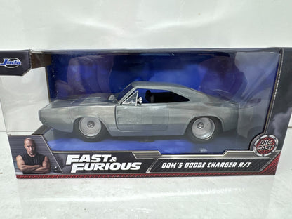 Jada Fast & Furious Dom's Dodge Charger R/T RAW 1:24 Diecast