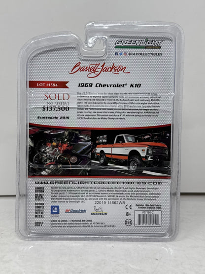 Greenlight Barrett-Jackson 1969 Chevrolet K10 1:64 Diecast