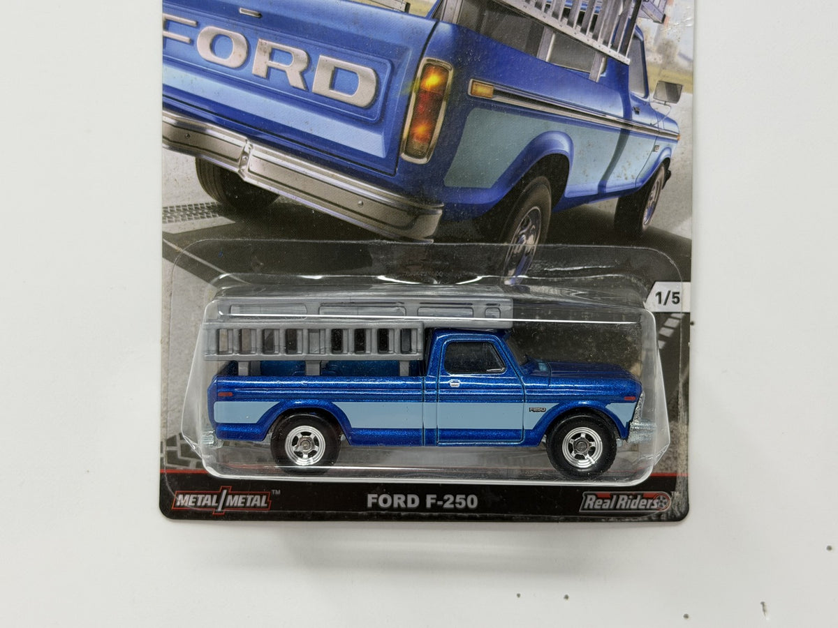 Hot Wheels Trucks Ford F-250 1:64 Diecast Real Riders