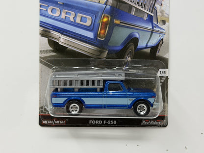 Hot Wheels Trucks Ford F-250 1:64 Diecast Real Riders