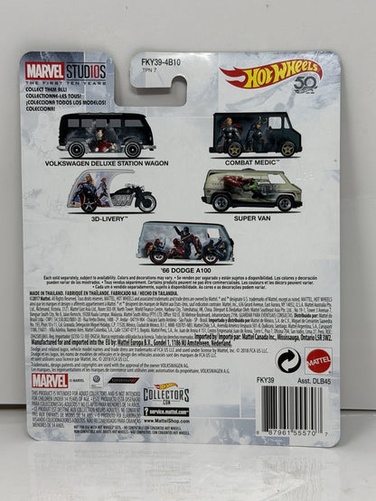 Hot Wheels Marvel Iron Man Volkswagen Deluxe Station Wagon 1:64 Diecast RRs V2