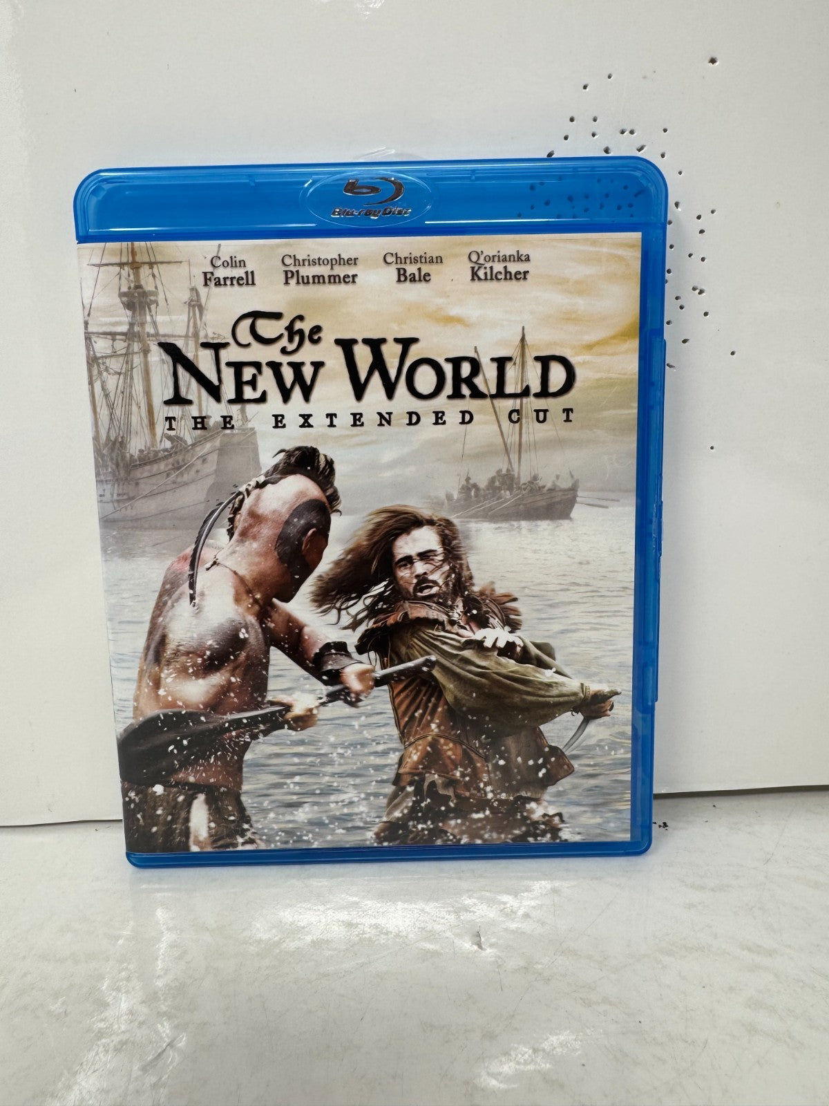 The New World (Blu-ray) Colin Farrell Drama Good Condition!!!