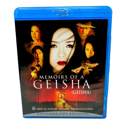 Memoirs of a Geisha (Blu-ray) Ziyi Zhang Drama Good Condition!!!