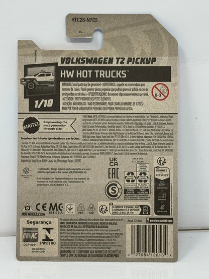 Hot Wheels HW Hot Trucks Volkswagen T2 Pickup 1:64 Diecast