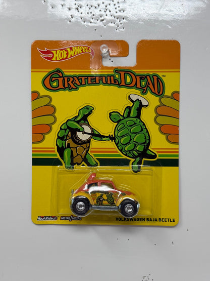 Hot Wheels Grateful Dead Volkswagen Baja Beetle 1:64 Diecast Real Riders