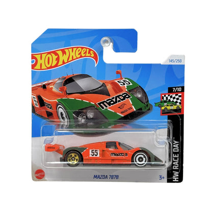 Hot Wheels Race Day Mazda 787B 1:64 Diecast Short Card