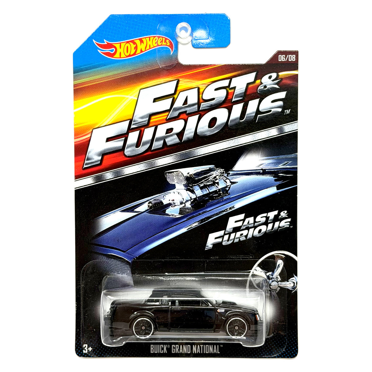 Hot Wheels Fast & Furious Buick Grand National 1:64 Diecast Black
