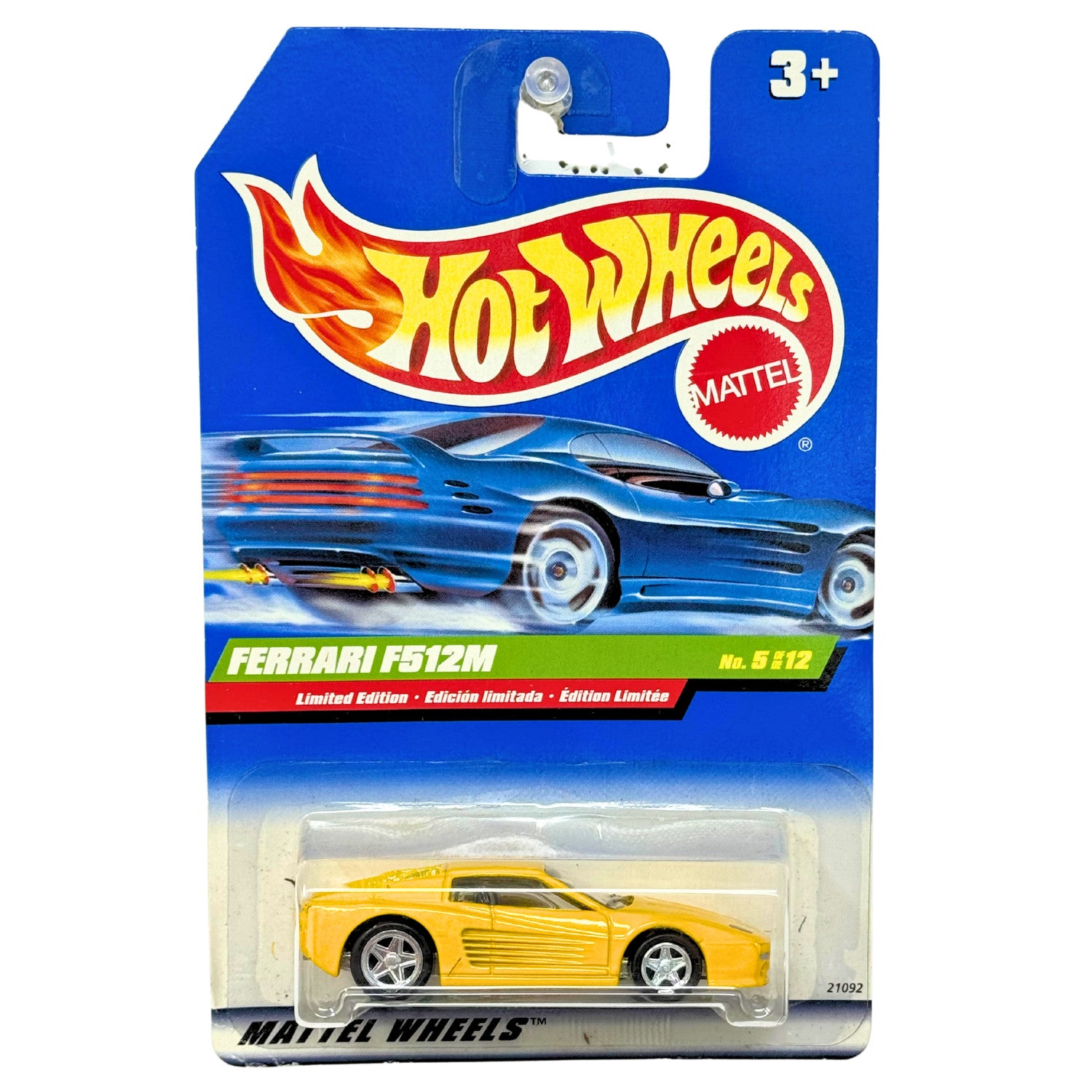 Hot Wheels 1999 Ferrari F512M Treasure Hunt Limited Edition 1:64 Dieca ...