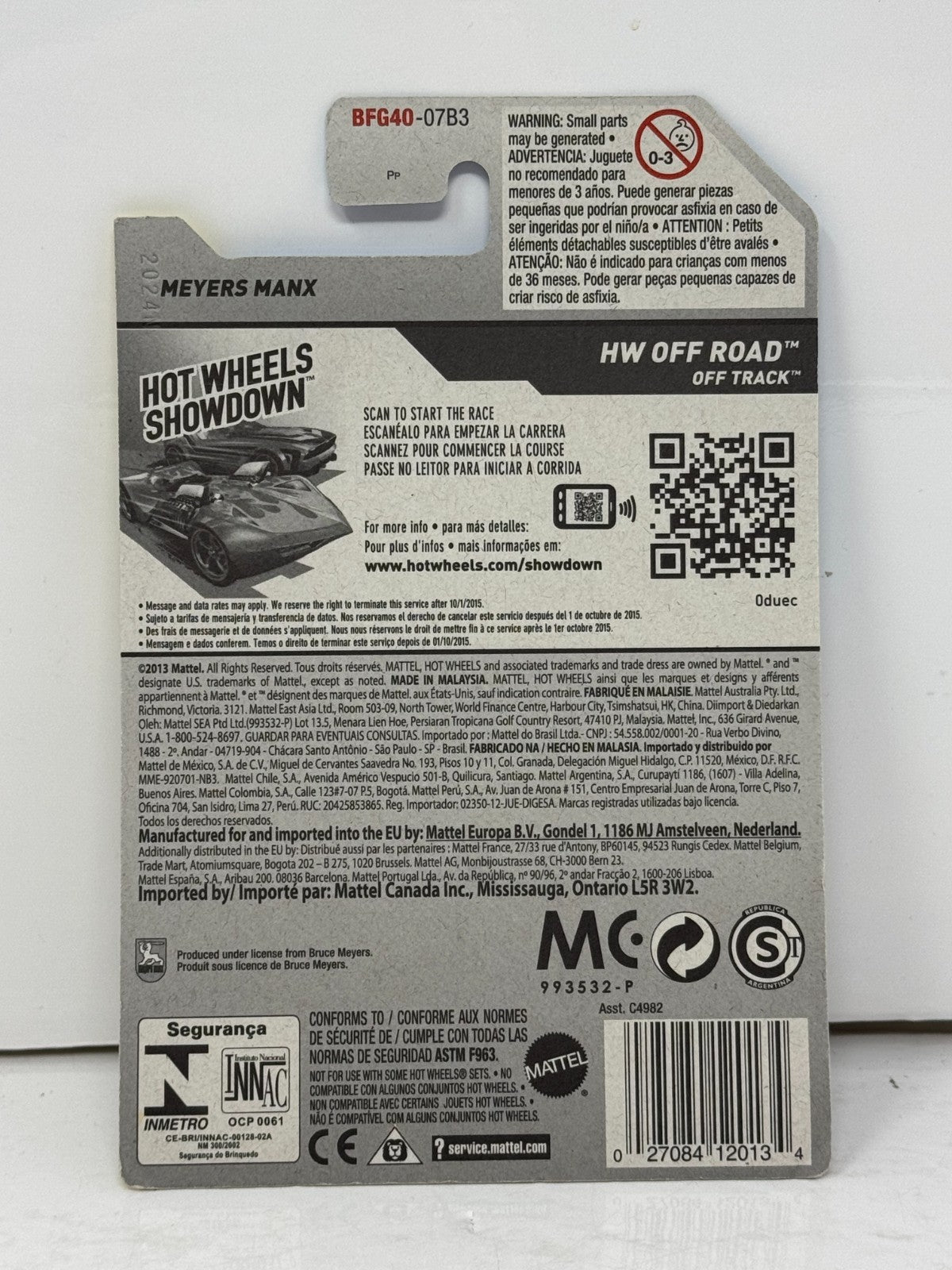 Hot Wheels HW Off-Road Meyers Manx 1:64 Diecast