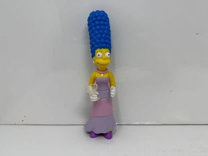 Simpsons World of Springfield New Years Town Square Set Playmates Diorama