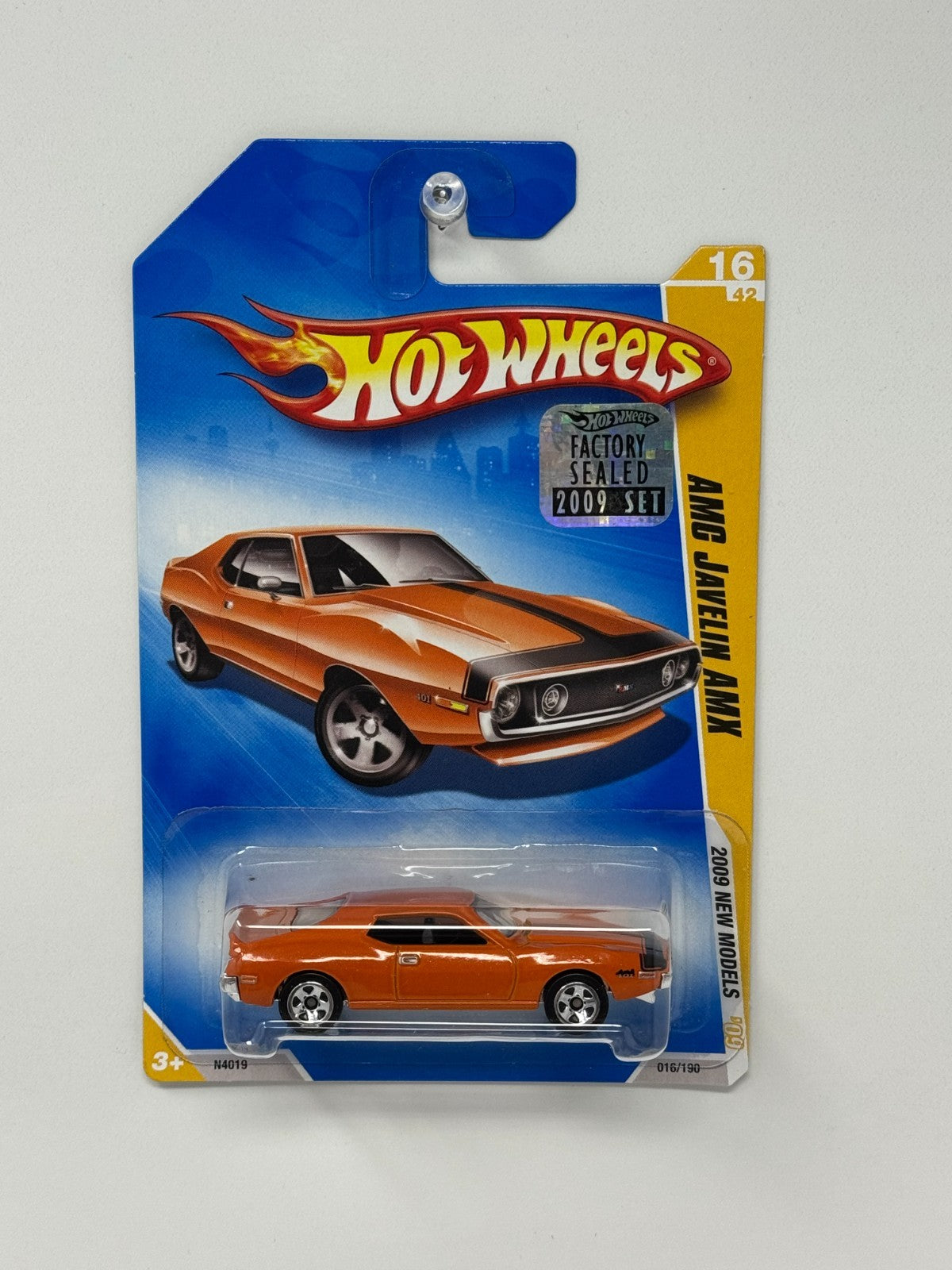 Hot Wheels 2009 New Models AMC Javelin AMX Orange 1:64 Diecast Factory Sealed