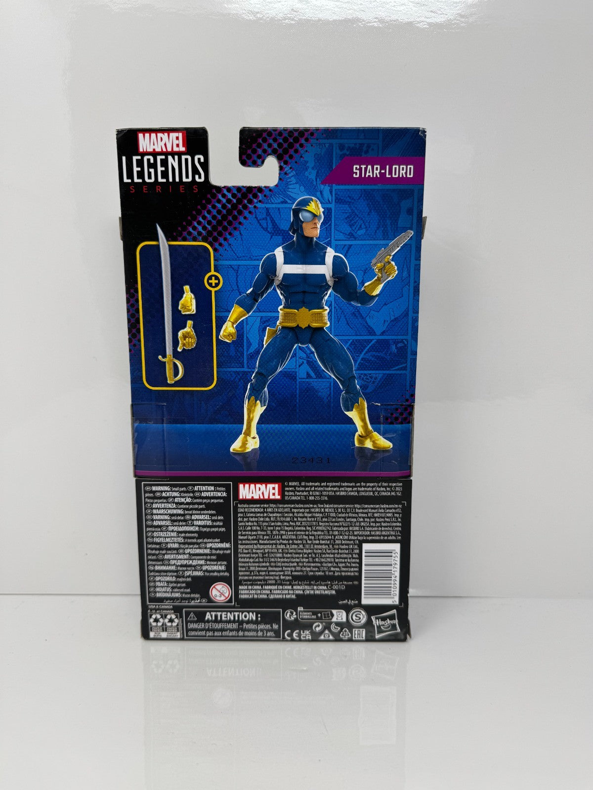 Marvel Legends Guardians of the Galaxy Star-Lord Action Figure