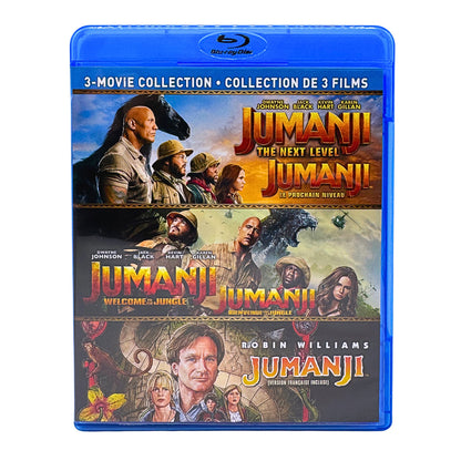 Jumanji 3-Movie Collection (Blu-ray) Jumanji Adventure