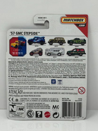 Matchbox Color Changers 1957 GMC Stepside 1:64 Diecast