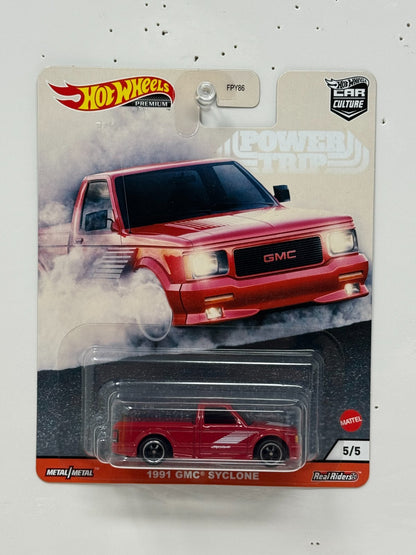 Hot Wheels Premium Power Trip 1991 GMC Syclone 1:64 Diecast