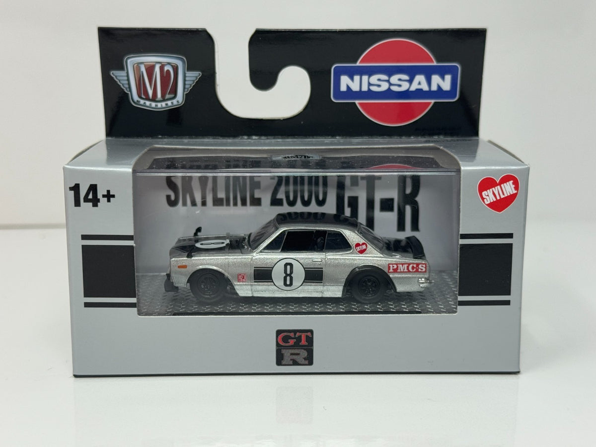 M2 Machines Nissan 1971 Nissan Skyline GT-R 1:64 Diecast